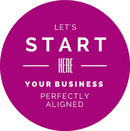 Start here your business perfectly aligned